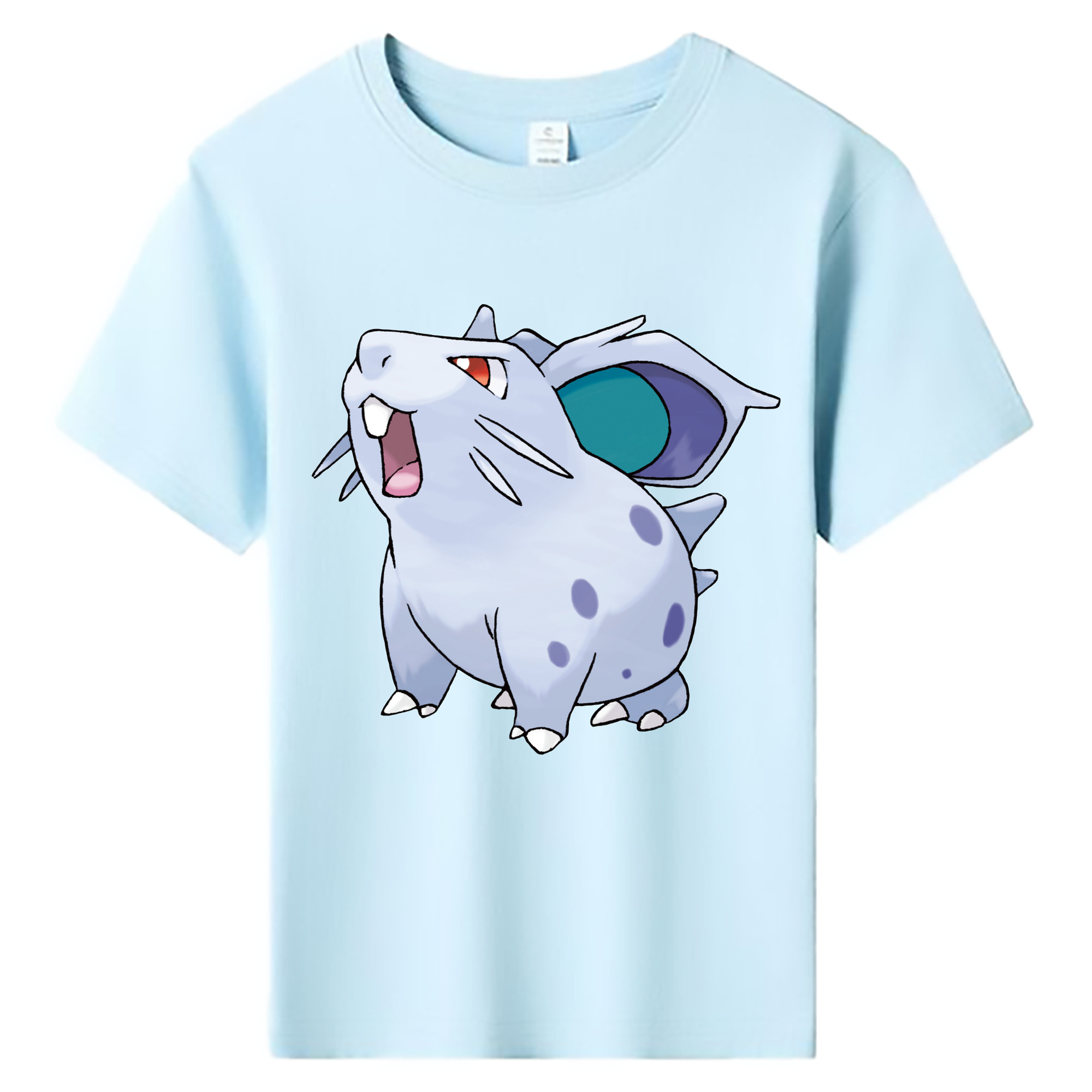 （画像用） ポケットモンスター Pokémon 綿100％キッズTシャツ（フロントプリント）